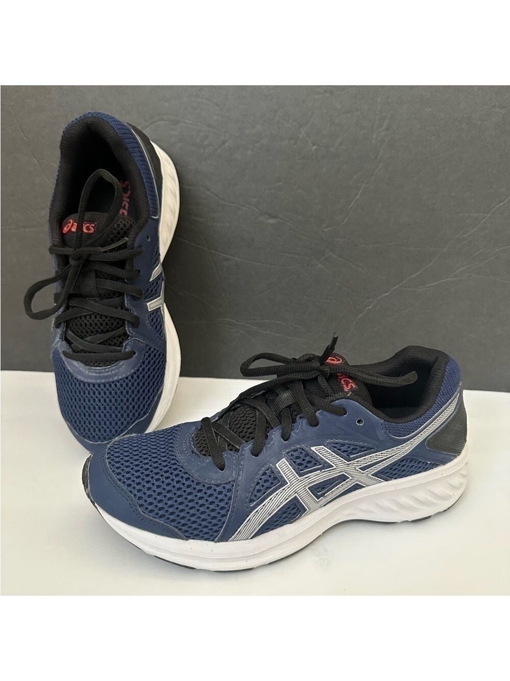 Asics Kids Jolt 2 Dark Blue Running Sneakers Size 5